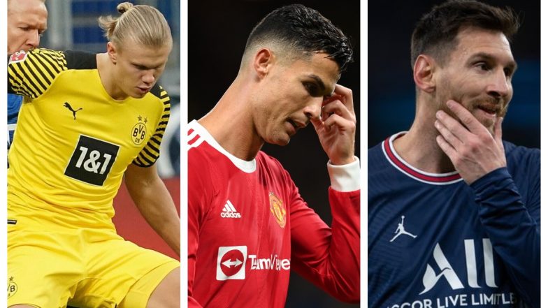 Erling Haaland Chooses Lionel Messi Over Cristiano Ronaldo While Naming Three Best Players in the World