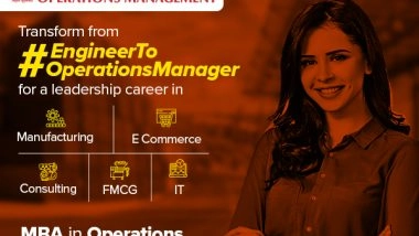 Business News | Registrations for SIOM Nashik Closing Soon: Last Few Days Left to Apply