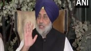 India News | SAD's Faith in Judiciary's Impartiality Vindicated: Sukhbir Badal After Majithia Gets Anticipatory Bail