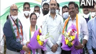 India News | Goa: Former BJP Minister Michael Lobo, Wife Delilah Join Congress