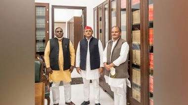 India News | NCP UP Chief Meets Akhilesh Yadav, Holds Discussion on Upcoming Assembly Elections
