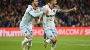 Sports News | Premier League: West Ham Edge Palace in Thriller, Sanchez Late Winner Move Spurs to 6th