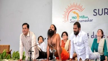 India News | Ayush Ministry Launches Surya Namaskar Challenger, Aims World Record