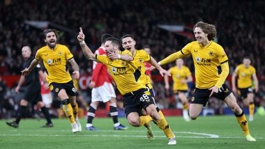 Sports News | Premier League: Moutinho's Late Strike Stuns Man Utd, Sees Wolves Win First League Game at Old Trafford in 42 Years