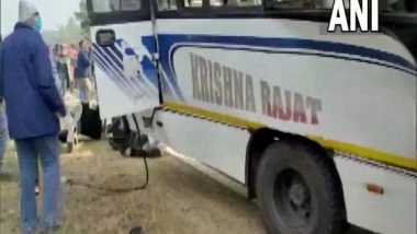India News | Six Killed in Collision Between Bus, Tanker in Jharkhand's Pakur