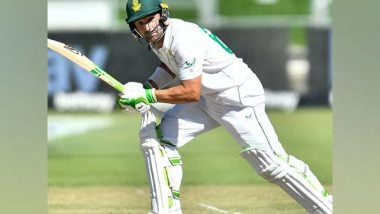 Sports News | SA Vs Ind, 3rd Test: Elgar, Petersen Score Briskly as Hosts Need 111 More Runs to Win (Stumps, Day 3)
