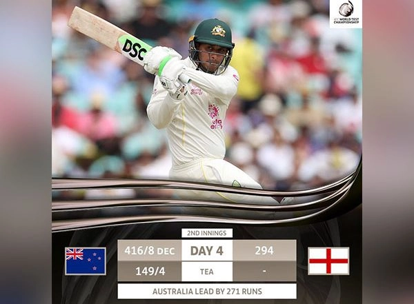 Sports News | Khawaja Becomes 3rd Cricketer to Make Twin Tons in Test at SCG
