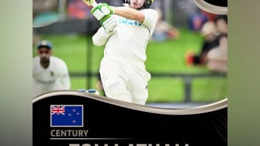Sports News | NZ Vs Ban, 2nd Test: Skipper Latham's Century Helps Hosts Seize Advantage (Stumps, Day 1)