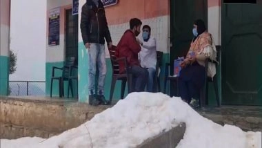 India News | Despite Heavy Snowfall, COVID-19 Vaccination Drive for 15-18 Age Group Continues in J-K's Doda