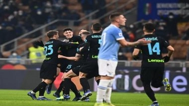 Sports News | Serie A: Inter Milan Firmly on Top After Edging Lazio, Juventus Win Seven-goal Thriller Against Roma