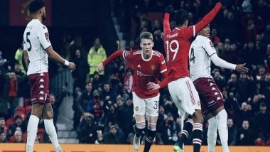 Sports News | FA Cup: Manchester United Survive Villa to Advance into Fourth Round