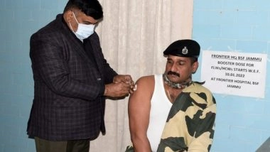 India News | BSF Jawans, Frontline Workers Administered 'precaution Dose' of COVID-19 Vaccine in Jammu