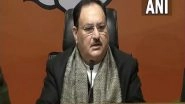 India News | BJP Will Contest 65 Seats, Amarinder Singh's Party 37 Seats in Punjab, Says JP Nadda