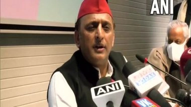 India News | Should Now Stay in Gorakhpur, No Need to Come Back: Akhilesh Takes Dig at Yogi for Contesting UP Polls from Home Turf