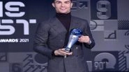 Sports News | Pinnacle of My Individual Achievements, Says Ronaldo on FIFA's Special Best Award