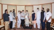 India News | Mumbai BJP Delegation Calls on Governor Koshyari, Demands Action Against Nana Patole for Objectionable Remarks Against PM Modi