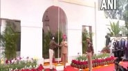 India News | 73rd Republic Day: Om Birla Unfurls National Flag