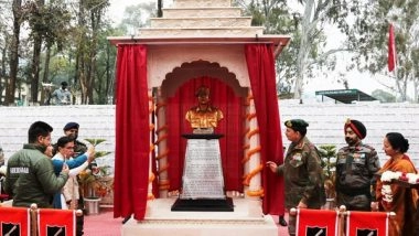 India News | Himachal Pradesh: Kargil War Hero Capt Vikram Batra's Bust Unveiled at Palampur Military Station