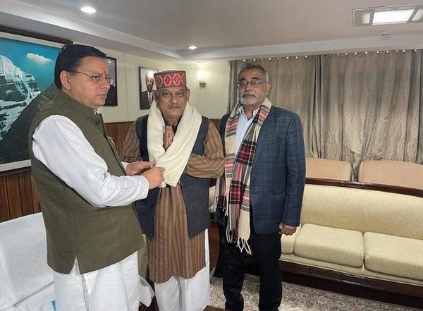 India News | Late CDS Rawat's Brother Meets Uttarakhand CM in Delhi