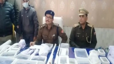 India News | Police Busts Illegal Arms Manufacturing Unit in UP's Mathura