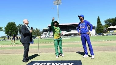 Sports News | SA Vs Ind, 3rd ODI: Visitors Make Four Changes, Opt to Field First