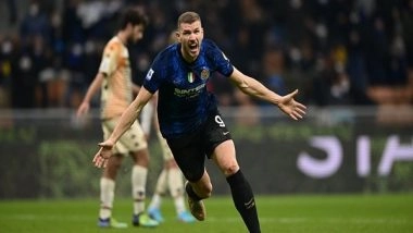 Sports News | Serie A: Dzeko's Late Winner Puts Inter Milan Firmly on Top; Atalanta, Udinese Held to Goalless Draw