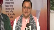 Uttarakhand Assembly Elections 2022: BJP Will Win over 60 Seats in Upcoming Polls, Says CM Pushkar Singh Dhami