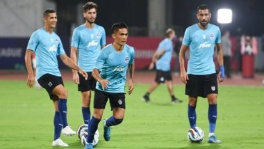 Sports News | ISL: Gaurs Held by Bengaluru as Chhetri Equals Goal Record