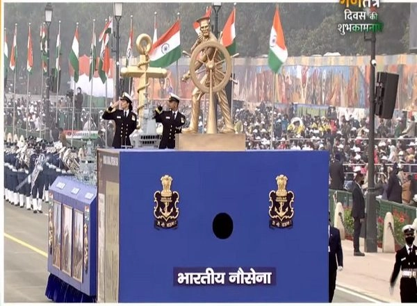 India News | R-Day Parade: Indian Navy's Tableau Showcases Its Multi-dimensional Capabilities, Highlights Key Inductions Under 'Atmanirbhar Bharat'