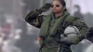 India News | 2022 R-Day Parade: 1st Woman Fighter Pilot on Rafale Combat Aircraft, Flt Lt Shivangi Singh Was Part of IAF's Tableau
