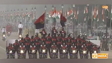 India News |    BSF All-women Biker Team Presents Thrilling Spectacle at 73rd Republic Day Parade