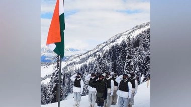 India News | Tricolour Unfurled Across Jammu and Kashmir on Republic Day