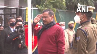 India News | Delhi CM Arvind Kejriwal Unfurls National Flag on Republic Day