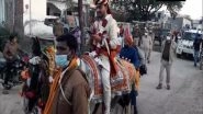 India News | Rajasthan: Bundi Administration Helps Dalit Groom Sit Atop a Horse During Wedding Ceremony