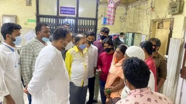 India News | One Person Stuck in Collapsed Building in Bandra East Rescued, Shifted to Hospital