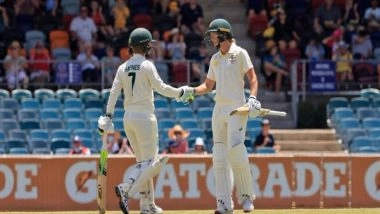 Sports News | Women's Ashes Test: Lanning, Haynes Shine with Bat to Give Australia Upper Hand (Stumps, Day 1)
