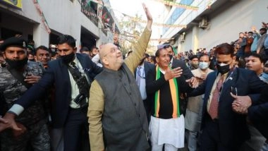 India News | Amit Shah Holds Door-to-door Campaign in Greater Noida, Says People's Faith in BJP Clearly Visible