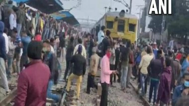 India News | Jute Mill Workers Block Train over 'temporary Work Suspension' in West Bengal's Bhatpara