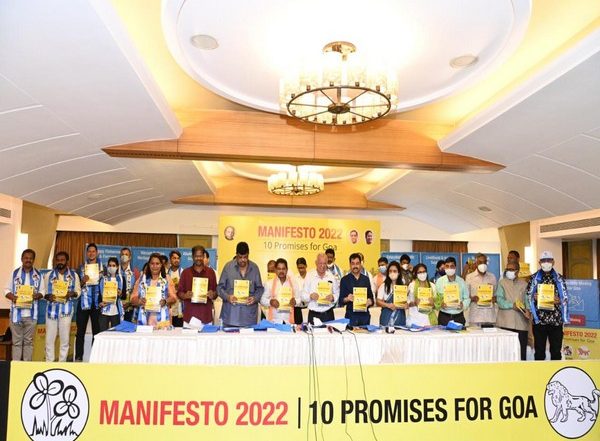 India News | TMC Releases Manifesto for Goa Assembly Polls, to Raise 2 Lakh New Jobs