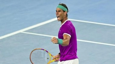 Sports News | 'Absolutely Magnificent': Sachin Lauds Nadal on Winning Record 21st Grand Slam