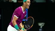 Sports News | Rafael Nadal Becomes First Man to Win 21 Grand Slams, Defeats Medvedev in Thrilling Australian Open Final