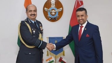 World News | Oman Defence Ministry's Secretary General Calls on Air Chief Marshal, Discusses Bilateral Ties