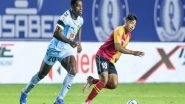 Sports News | ISL: Ogbeche's Hat-trick Against East Bengal Sends Hyderabad to Top