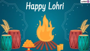 First Lohri 2022 Wishes For Newly-Wed Couples: Romantic WhatsApp Messages, HD Images, Lal Loi Greetings and Quotes to Send on Festival Day