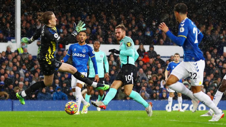 Everton 2–3 Brighton and Hove Albion, Premier League 2021–22 Video Highlights: Alexis Mac Allister Brace Secures Win for the Seagulls