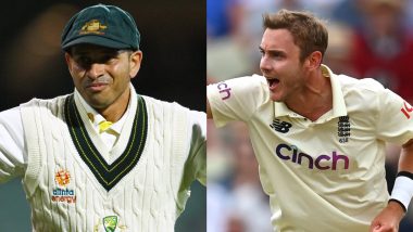 AUS vs ENG 2021–22: Usman Khawaja Replaces Travis Head for Australia While England Recall Stuart Broad As Both Sides Name Playing XI for 4th Ashes Test