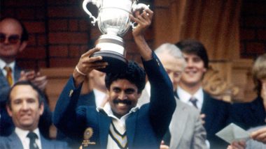 This Day That Year: Kapil Dev-Led Indian Team Won Maiden World Cup Title With Victory Over Mighty West Indies in 1983