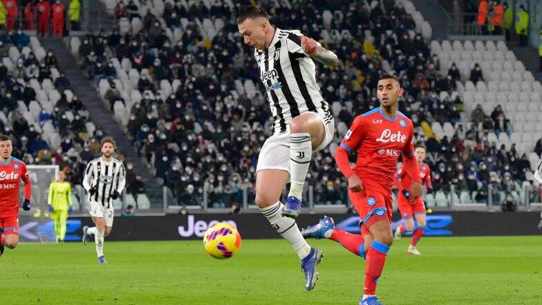 Juventus 1–1 Napoli, Serie A 2021–22 Video Highlights: Bianconeri Share Points at Home After Federico Chiesa Cancels Out Dries Mertens Opener