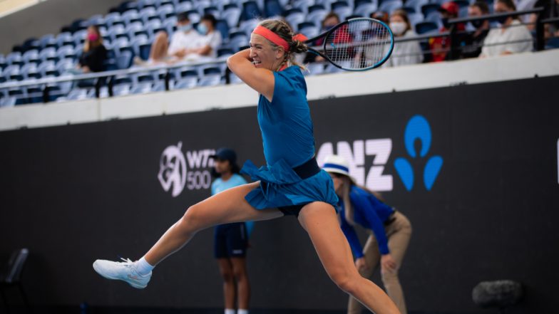 How To Watch Victoria Azarenka vs Iga Swiatek, Adelaide International 2022 Live Streaming Online? Get Free Live Telecast of Women's Singles Quarterfinal Tennis Match in India