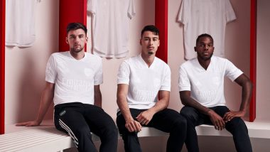 Arsenal To Wear All-White Kit for FA Cup Tie Against Nottingham Forest in Support of ‘No More Red’ Anti-Knife Crime Campaign